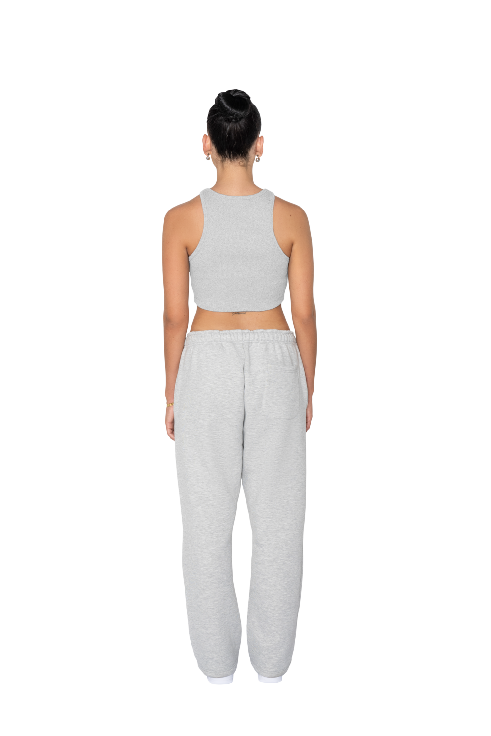 CROP TOP GRAU
