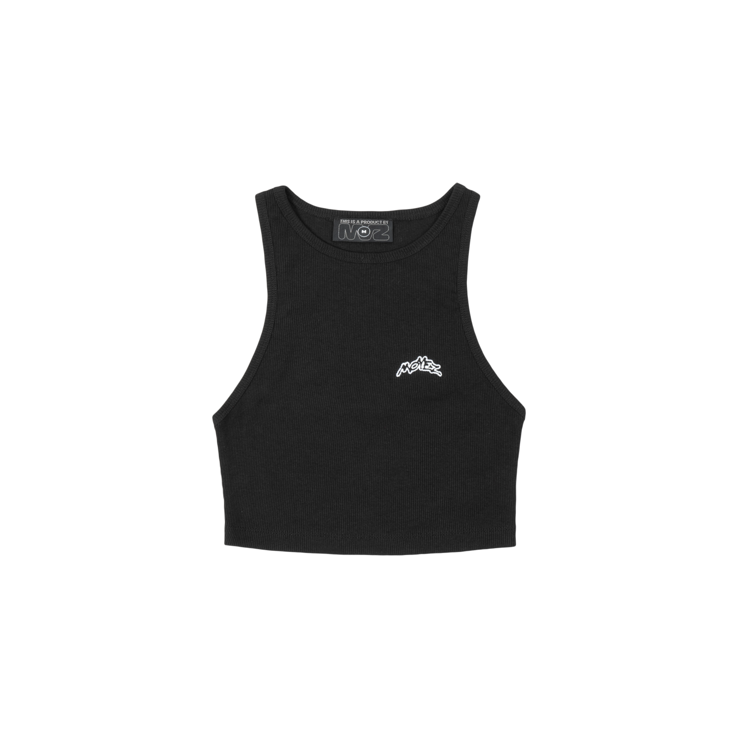 CROP TOP SCHWARZ